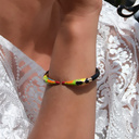 Pozłacana bransoletka z głowami tukanów z cyrkoniami. DZIÓBEK W DZIÓBEK