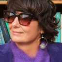 Srebrzone kolczyki koła z kolorowymi kryształkami. ŚWIETLISTY KRĄG