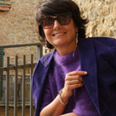 Bransoleta w srebrze z białymi i niebieskimi kryształkami. JESTEM NIEZALEŻNA 