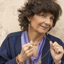 Naszyjnik z kulą ziemską na łańcuszku. MÓJ ŚWIAT