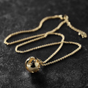 MY GLOBE. Short pendant