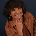 Kolczyki wiszące wkrętki koła z półksiężyców z perłą. SŁODKA NOC