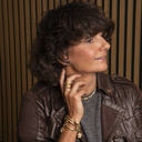 Podwójna pozłacana obrączka z kryształkami. PASSO DOBLE