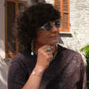 Pierścionek z turkusowym oczkiem w oprawie z łańcuszków. LAURA