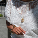 Pozłacana bransoletka z głowami zebr z cyrkoniami. DUŻE ZEBRANIE