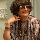 Pozłacany pierścionek z kryształem w szampańskim różu. VINO ROSE