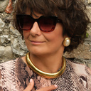 Pozłacany naszyjnik typu choker na łańcuszku tubogas. ITALO DISCO