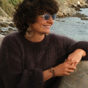 Złocone kolczyki żyrandole z szampańskimi kryształami. LUCE DEL BAROCCO