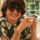 Pozłacane kolczyki w formie prostokątów z kryształami. TWÓJ CZAS NA  BIS