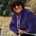 Srebrzony naszyjnik z białymi i niebieskimi kryształkami. CHARME Z CHARYZMĄ