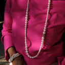 Pięciorzędowa bransoletka ze szklanych pereł Majorka. SPLECIONE UCZUCIA