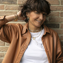 Wiszące kolczyki serca wotywne w wersji czarno złotej. MIŁOSNA EKSTAZA