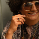 Pozłacany pierścionek z kryształem w szampańskim różu. VINO ROSE