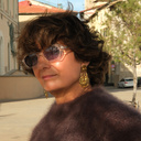 Złocone kolczyki rozety z płatkami i kryształkami. KWIAT NOCY