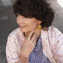 TO THE SUN. Ring with a real flower