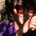 Złocone kolczyki z niiebieskim, białym i czanymi kryształami. DZIEWIĄTA PLANETA