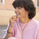 Pierścionek z modliszką wysadzany kamieniami. WŚRÓD GAŁĄZEK